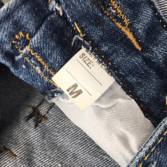 Denim Overall Shorts - Picture 4 of 6